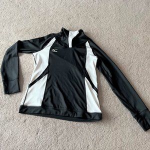 Women's Mizuno Warm up Jacket Half Zip Size XS